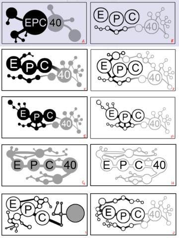 Logo concept sheet.