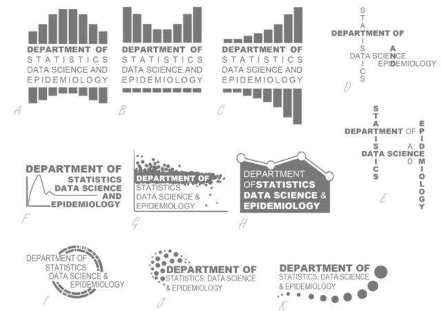 Logo concept sheet.