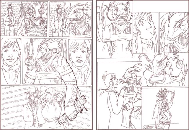 A page of Rebyr being Rebyr