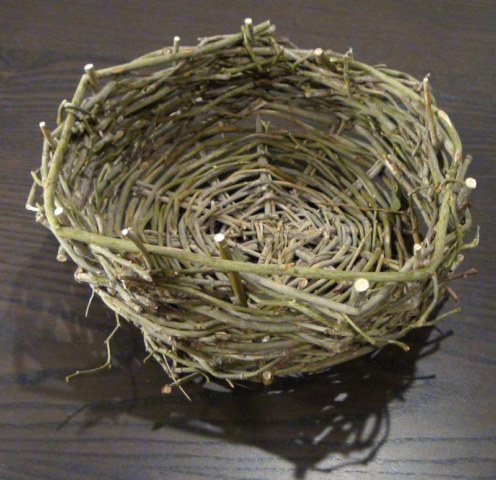 Rose basket, shallow